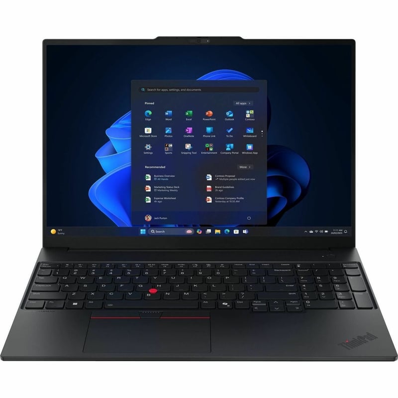 THINKPAD E16 AMD G3 AMD RYZEN 7 250 3.30GHZ 16MB 16IN WUXGA NON-TOU - Thumbnail 1