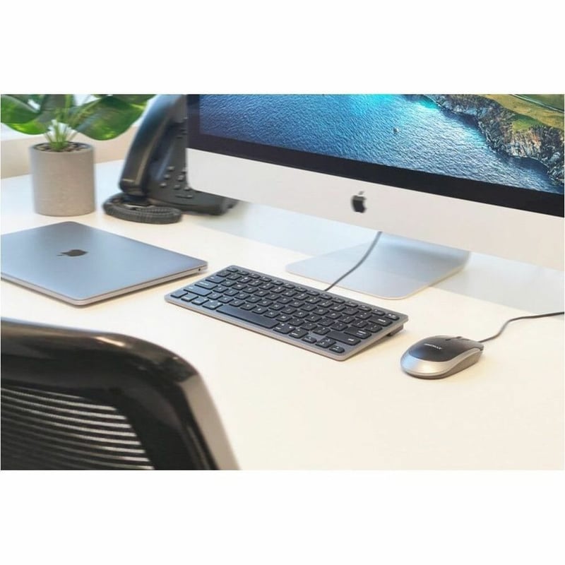 USB-C COMPACT MAC KEYBOARD SPACE GRAY SLIM TYPE-C - Thumbnail 5