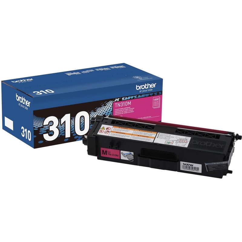 Brother Genuine TN310M Magenta Toner Cartridge - Thumbnail 1