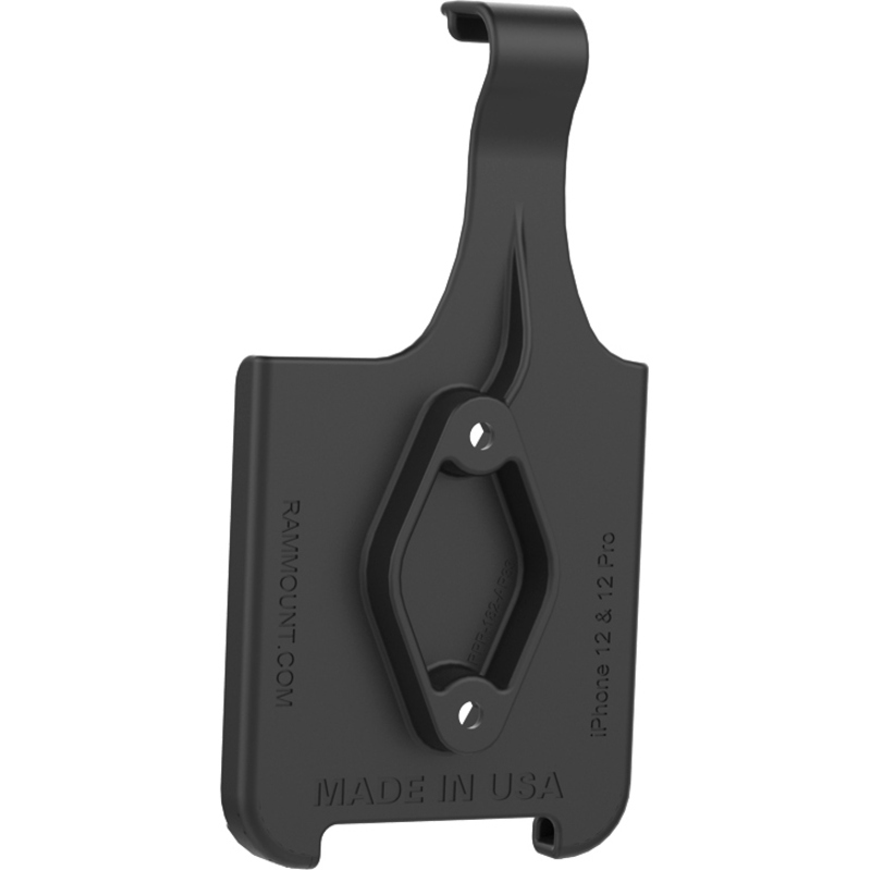 RAM Mounts Form-Fit Cradle for Apple iPhone 12 & 12 Pro - Thumbnail 4