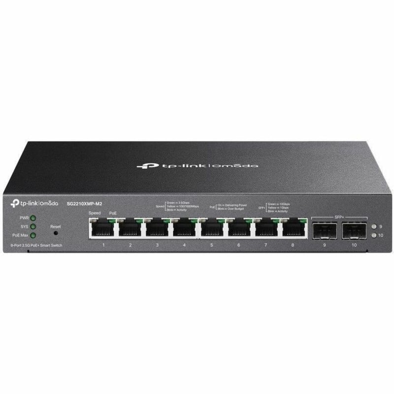 OMADA 8-PORT SMART SWITCH POE+ OMADA 8-PORT SMART SWITCH POE+ - Thumbnail 5