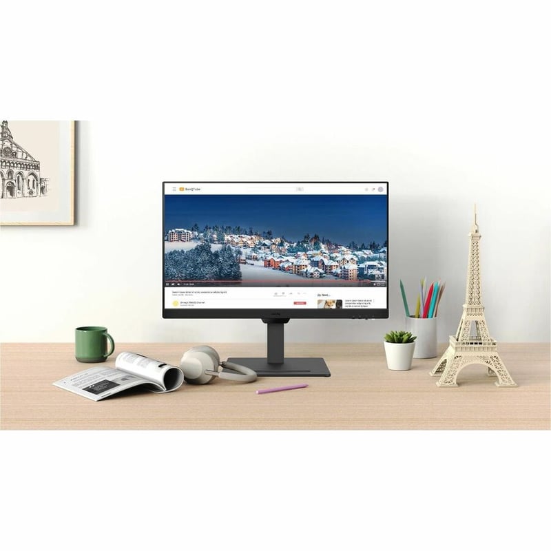 27IPS1920X1080100HZBLACK HEIGHT ADJ250 NITS LBL+ 2W SPK - Thumbnail 4