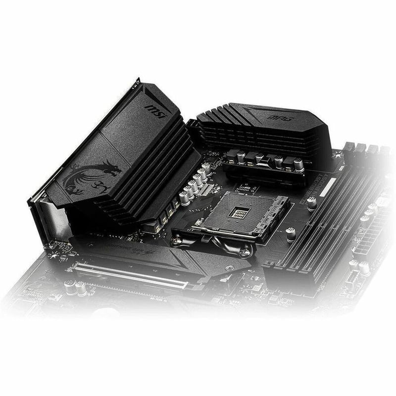 MSI MPG B550 GAMING PLUS Desktop Motherboard - AMD B550 Chipset - Socket AM4 - ATX - Thumbnail 4