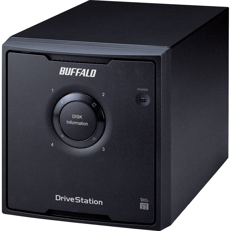 BUFFALO DriveStation Quad USB 3.0 4-Drive 16 TB Desktop DAS (HD-QH16TU3R5) - Thumbnail 1