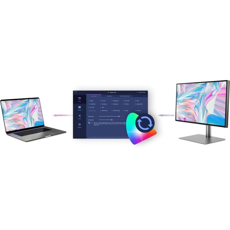 BenQ DesignVue PD2506Q 25" Class WQHD LCD Monitor - 16:9 - Dark Gray