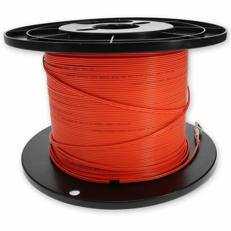 AddOn 175m LC to LC Orange OM1 Duplex OFNR (Riser-Rated) MMF Fiber Patch Cable - Thumbnail 5