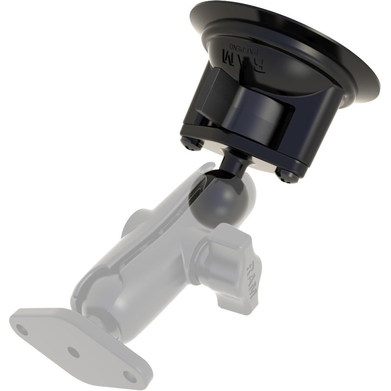 RAM Mounts Twist-Lock Vehicle Mount for Suction Cup - Thumbnail 2