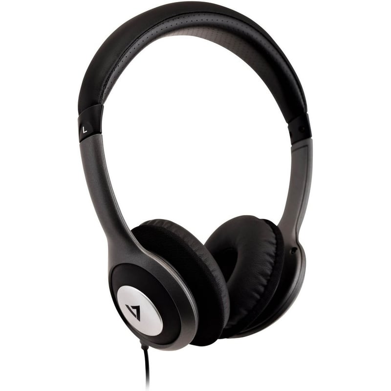 V7 Deluxe Stereo Headphones with Volume Control - Thumbnail 3