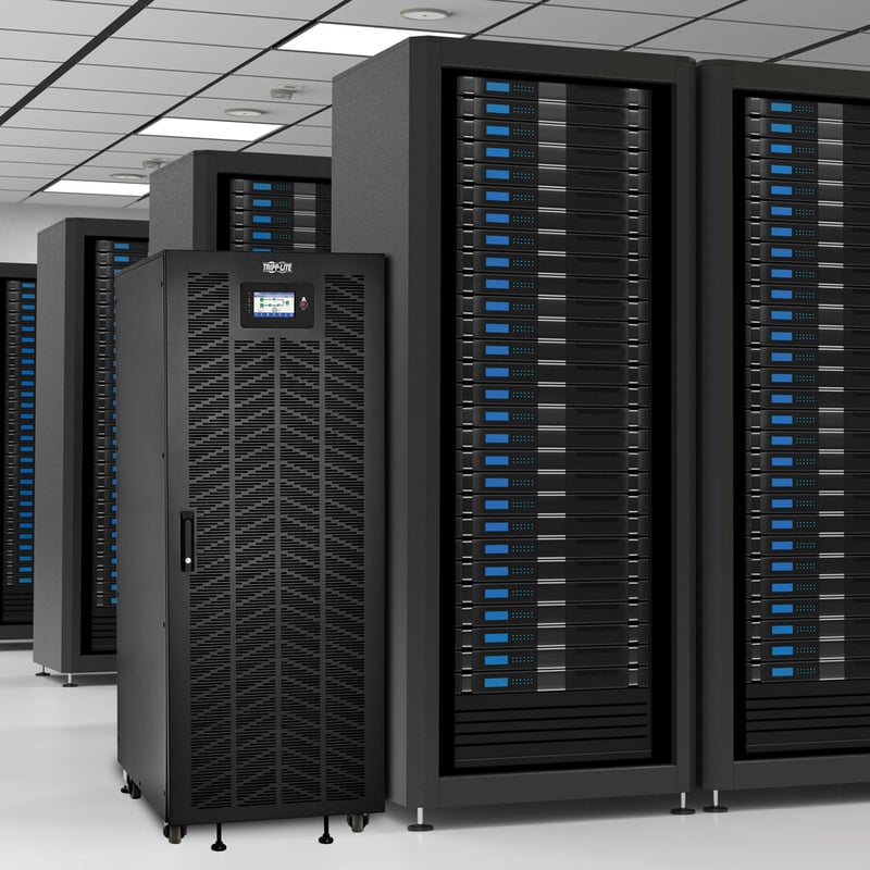 Eaton Tripp Lite Series 3-Phase 208/220/120/127V 100kVA/kW Double-Conversion UPS - Unity PF, External Batteries Required - Thumbnail 4