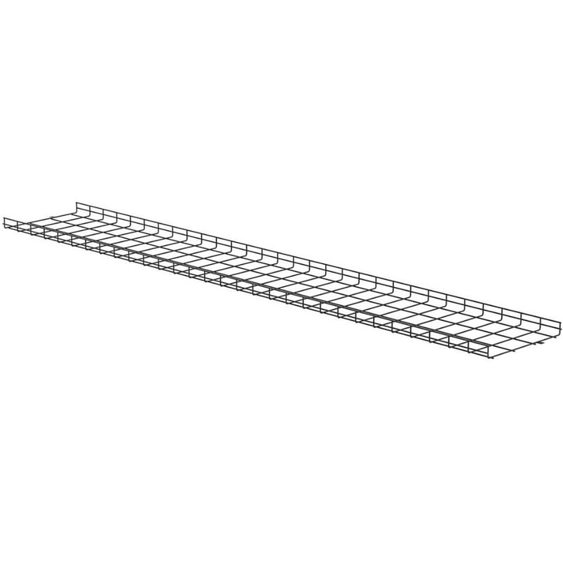 Panduit Wire Basket 2" H x 18" W, Black Powdered Coated - Thumbnail 3