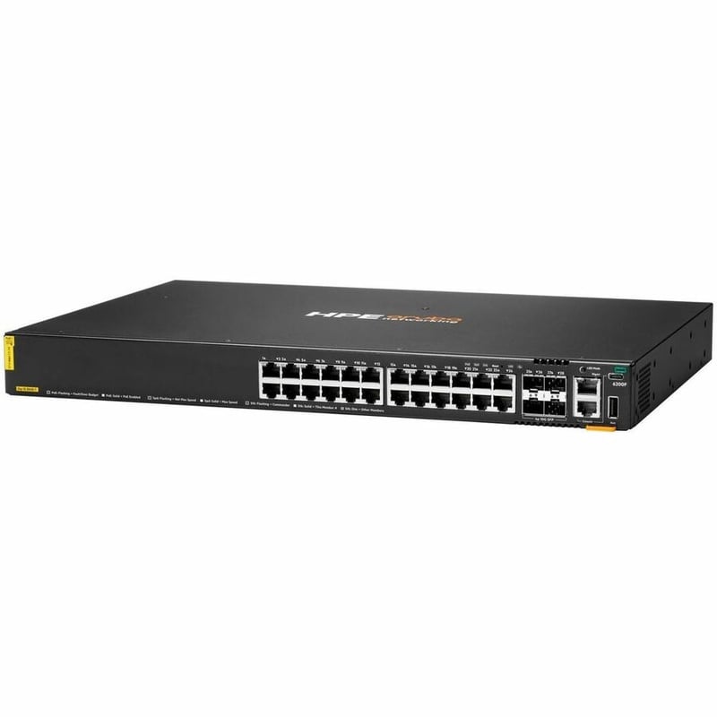 HPE ANW 6200F 24G C4 4SFP+370W SW PDU PL-WB - Thumbnail 2