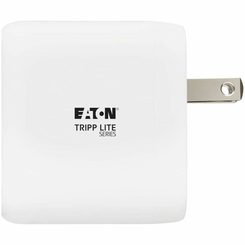 Tripp Lite by Eaton Compact USB C Wall Charger - GaN Technology, 65W PD Charging, White - Thumbnail 5