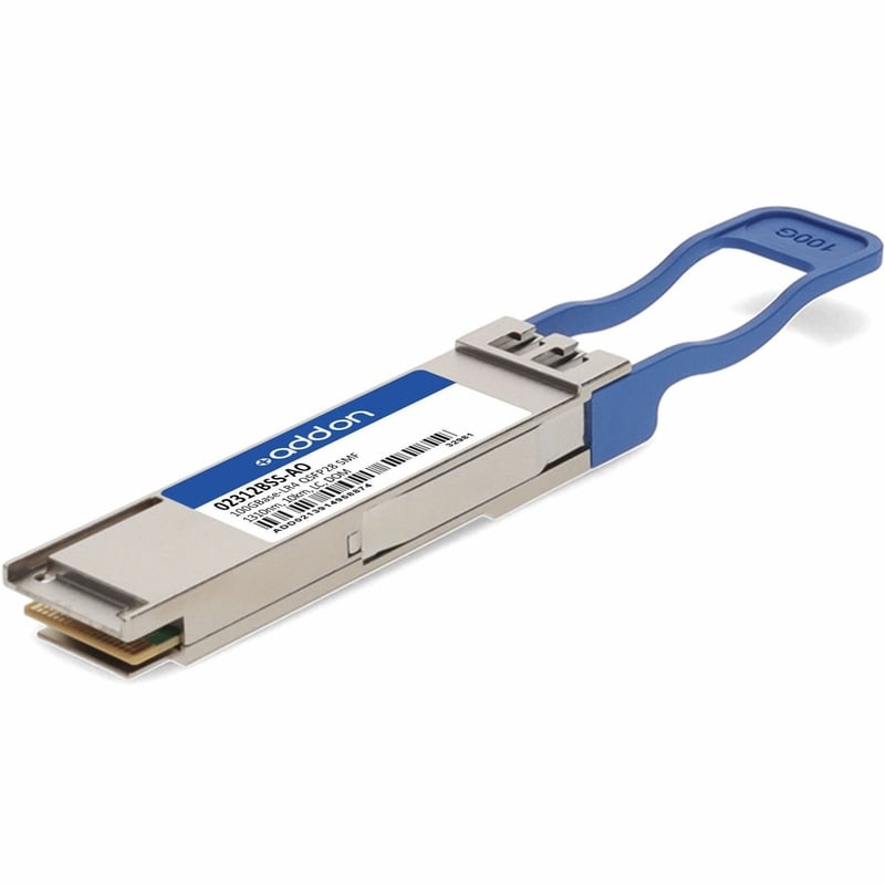 AddOn Huawei&reg; 02312BSS Compatible TAA 100GBase-LR4 QSFP28 Transceiver (SMF, 1295nm to 1309nm, 10km, LC, DOM) - Thumbnail 1