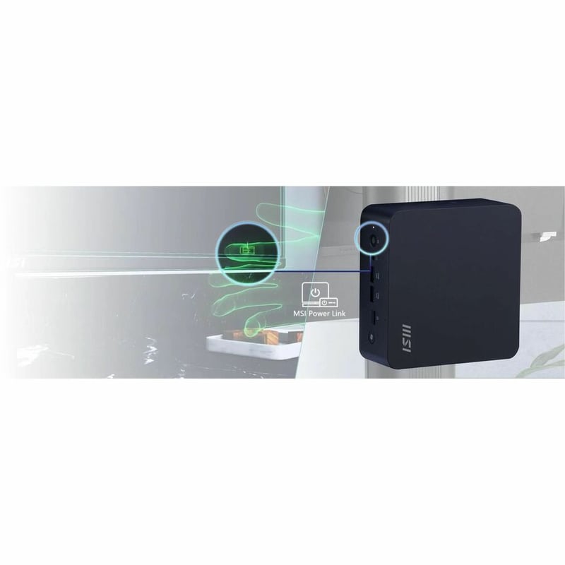 CUBI NUC AI+ 2MG-005BUST TAA/BAREBONE/ULTRA7-258V/32G/BLK/3Y - Thumbnail 4