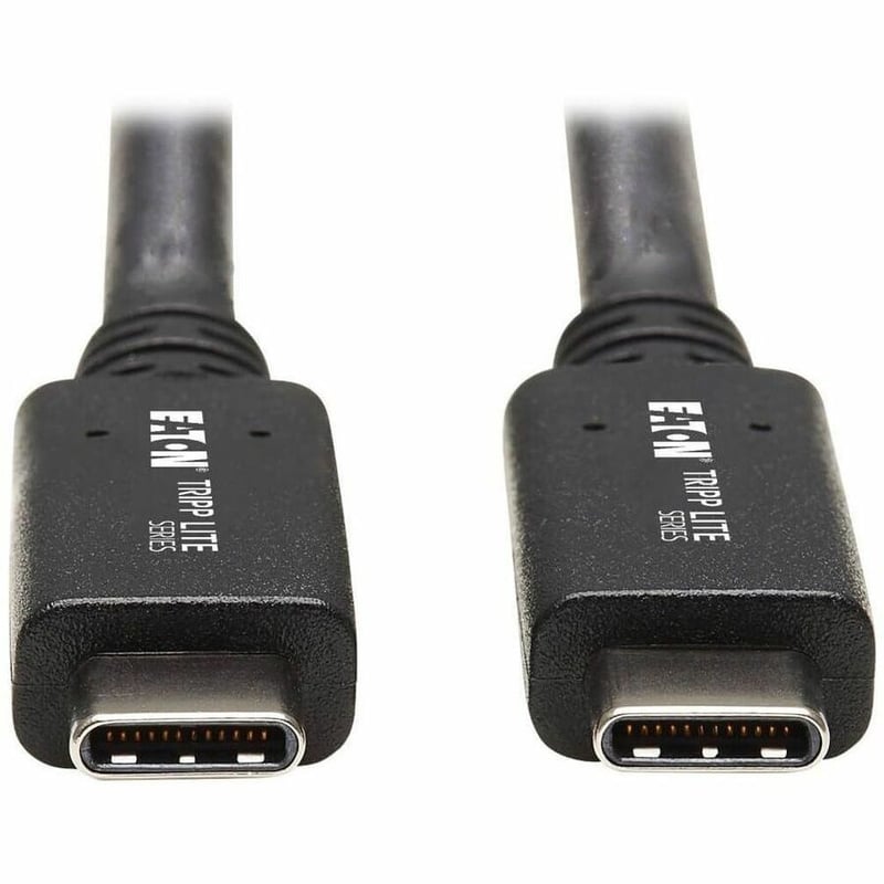 Tripp Lite by Eaton USB-C Cable (M/M) - USB 3.2 Gen 2 (10 Gbps) 5A (100W) Rating Thunderbolt 3 Compatible 20-in. (50.8 cm) - Thumbnail 3
