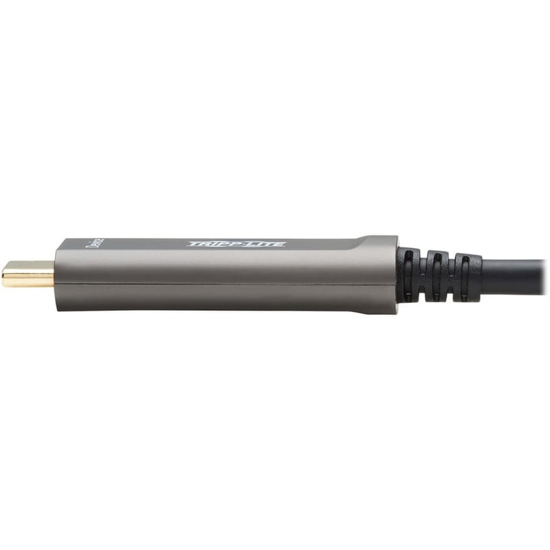 Tripp Lite by Eaton USB-A to USB-C AOC Cable (M/M) - USB 3.2 Gen 2 (10Gbps) Plenum-Rated Fiber Active Optical - Data Only Black 30 m (98 ft.) - Thumbnail 5