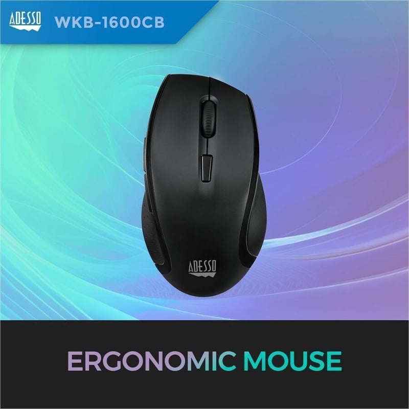 Adesso TruForm Wireless Ergonomic Keyboard And Optical Mouse