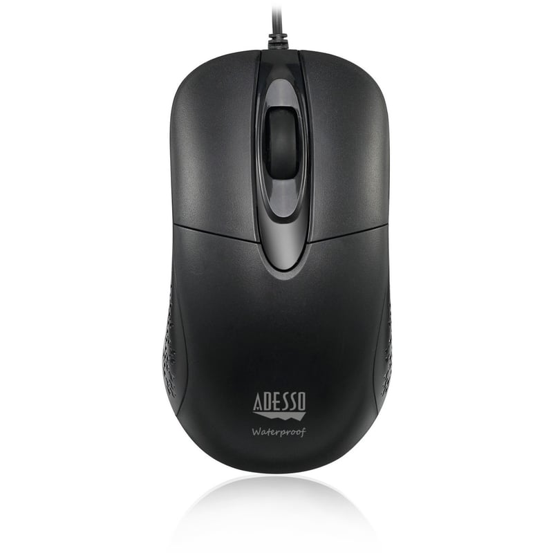 Adesso iMouse W4 - Waterproof Antimicrobial Optical Mouse - Thumbnail 1