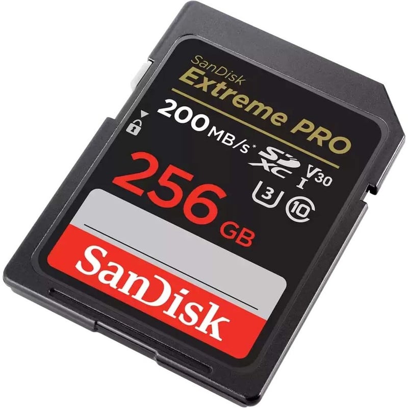 SanDisk Extreme PRO 256 GB Class 3/UHS-I (U3) V30 SDXC - Thumbnail 3