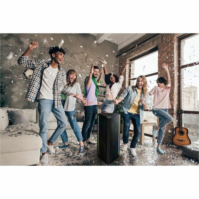 Samsung Sound Tower MX-ST5CB 2.0 Bluetooth Speaker System - 210 W RMS - Thumbnail 2