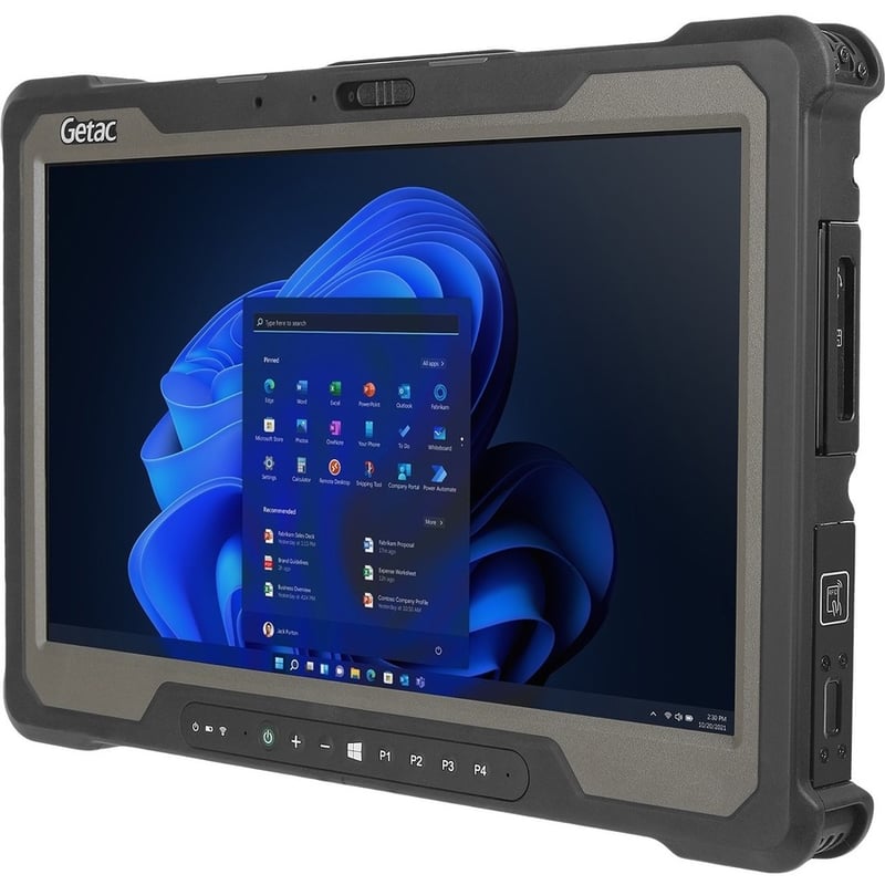 Getac A140 Rugged Tablet - 14" Full HD - 16 GB - Windows 11 Pro 64-bit - Black