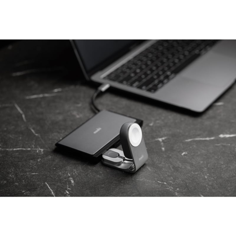 Moshi Flekto Compact Folding Apple Watch Charger - Thumbnail 4