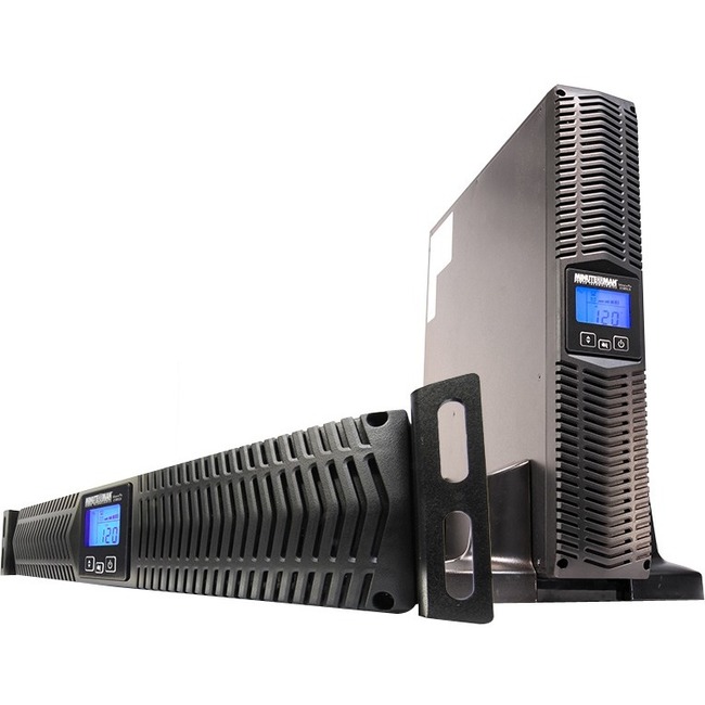 Minuteman 750 VA Line Interactive Rack/Wall/Tower UPS with 8 0utlets - Thumbnail 1