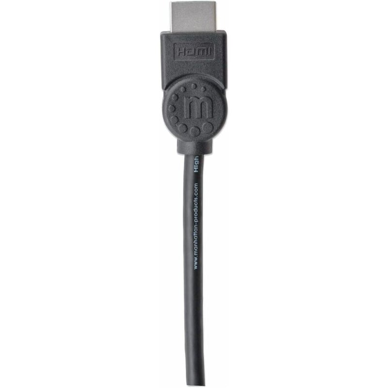 Manhattan HDMI Male to Male High Speed Shielded Cable with Ethernet, 16.5', Black - Thumbnail 5