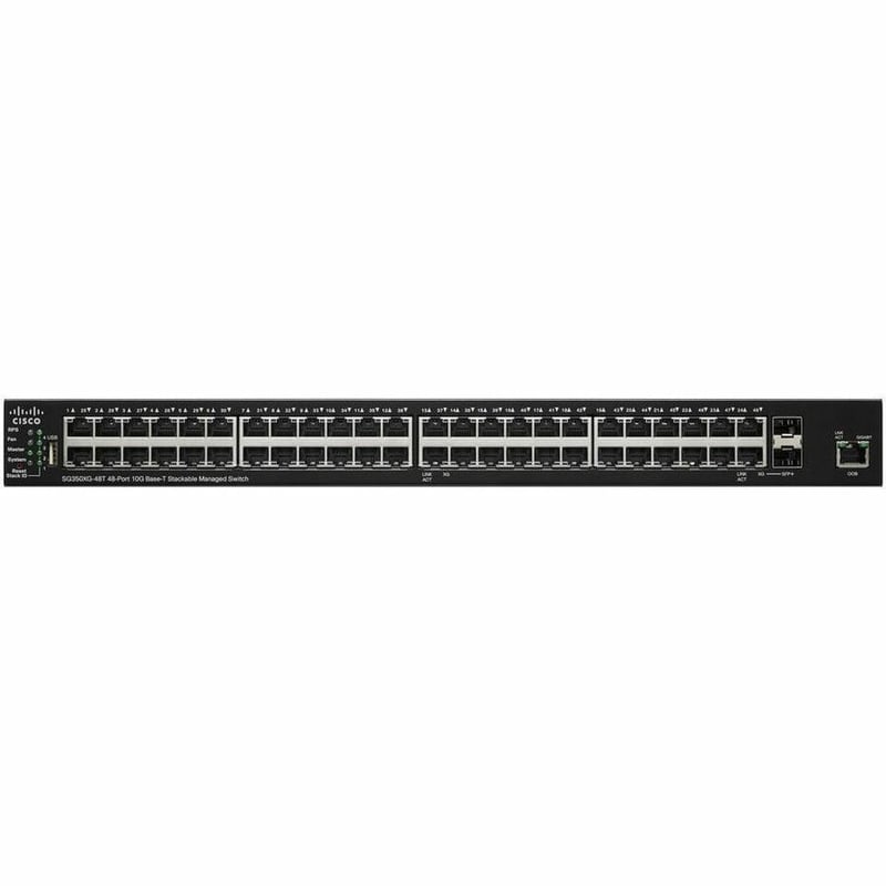 Cisco SG350XG-48T 48-Port 10GBase-T Stackable Managed Switch - Thumbnail 1