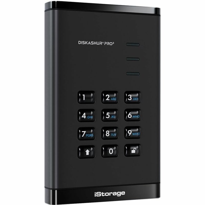 ISTORAGE DISKASHUR PRO3 HDD 2TB FIPS140-3 PENDING ENCRYPTED - Thumbnail 2