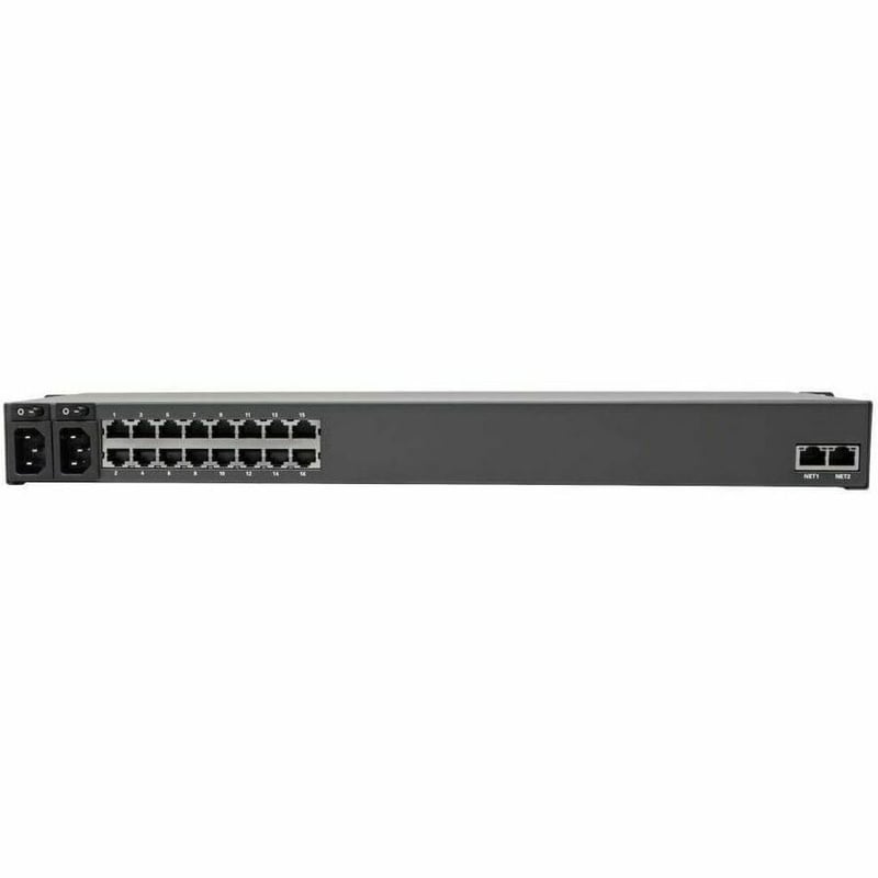 Tripp Lite by Eaton 16-Port Console Server USB Ports (2) - Dual GbE NIC 4 Gb Flash Desktop/1U Rack TAA - Thumbnail 5