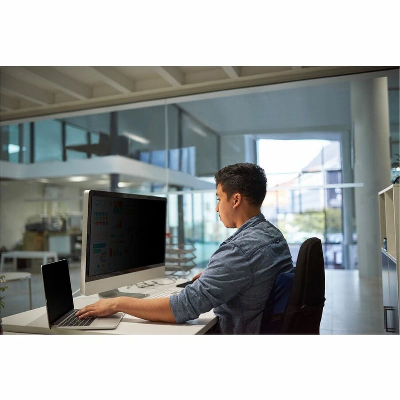 3M High Clarity Privacy Filter for 21.5in Monitor, 16:9, HC215W9B - Thumbnail 3