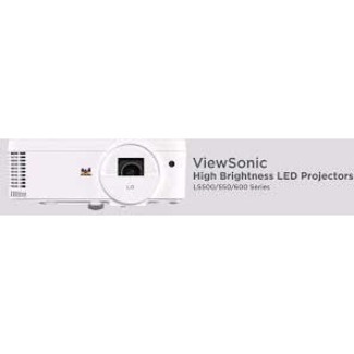 ViewSonic LS500WH 3000 Lumens WXGA LED Projector, Auto Power Off, 360-Degree Orientation for Business and Education