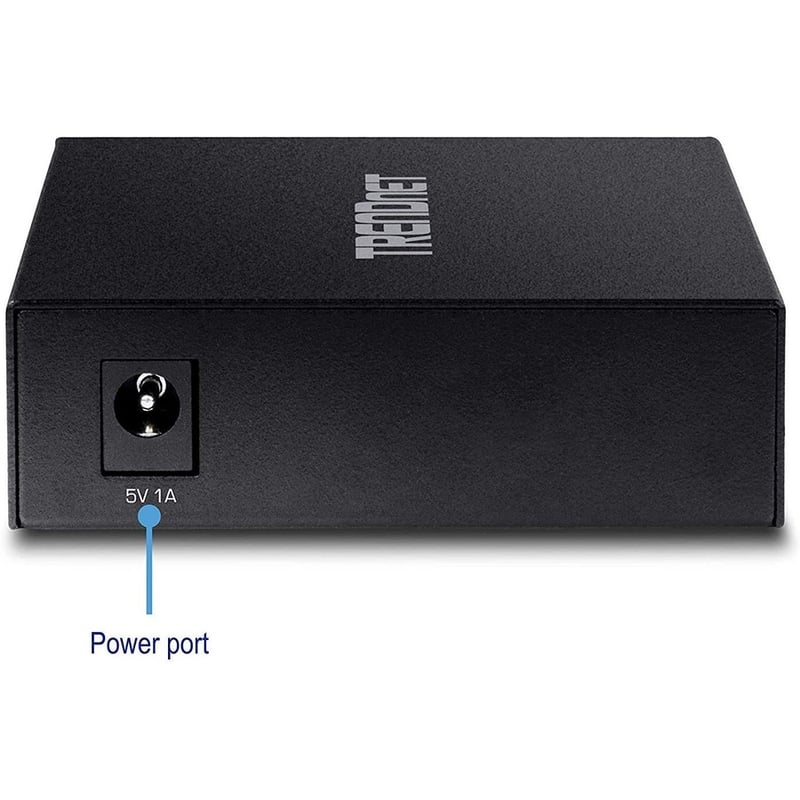 TRENDnet 1000Base-T to 1000Base-SX Multi-Mode SC Fiber Converter; Up to 550m (1800 ft.); 2 Gbps Switching Capacity; TFC-GMSC - Thumbnail 4