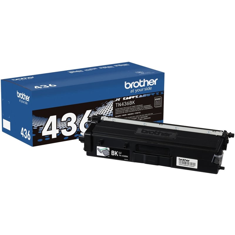 Brother TN436BK Original Laser Toner Cartridge - Black - 1 Each - Thumbnail 1