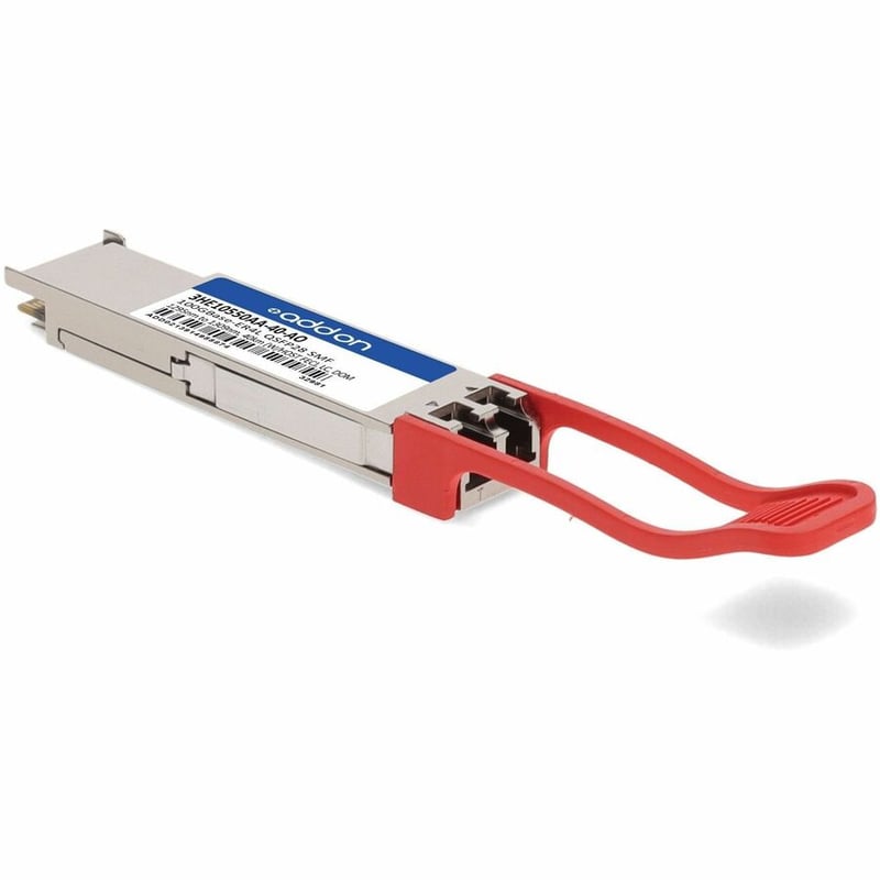 AddOn Alcatel Lucent Nokia® 3HE10550AA-40 Compatible TAA 100GBase-ER4L QSFP28 Transceiver (SMF, 1295nm to 1309nm, 40km w/host FEC, LC, DOM) - Thumbnail 3