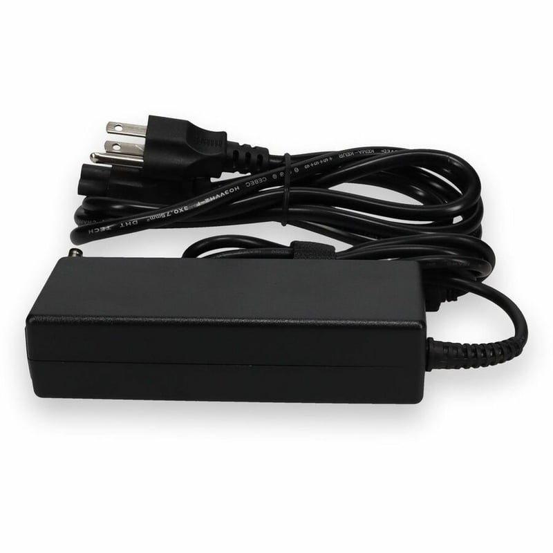 AddOn ASUS PA-1900-24 Compatible 90W 19V at 4.7A Black 5.5 mm x 2.5 mm Laptop Power Adapter and Cable - Thumbnail 2