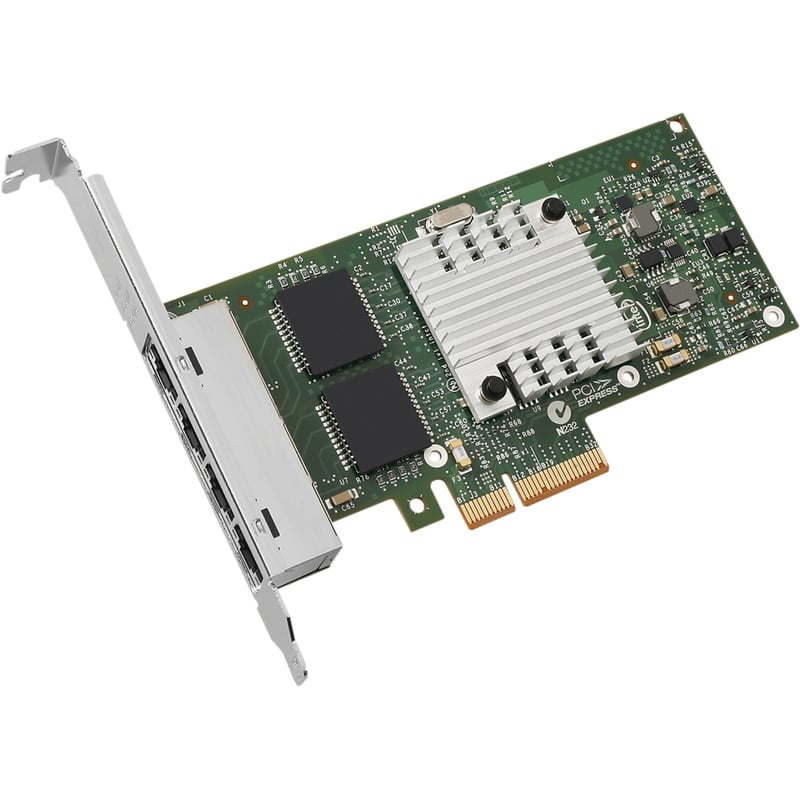 INTEL GIGABIT ETHERNET QUAD-PORT PCI-EXPRESS SERVER - Thumbnail 1