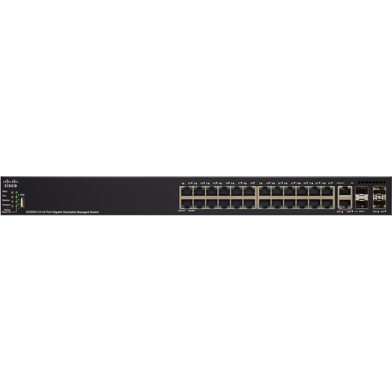Cisco SG550X-24MP Layer 3 Switch - Thumbnail 3
