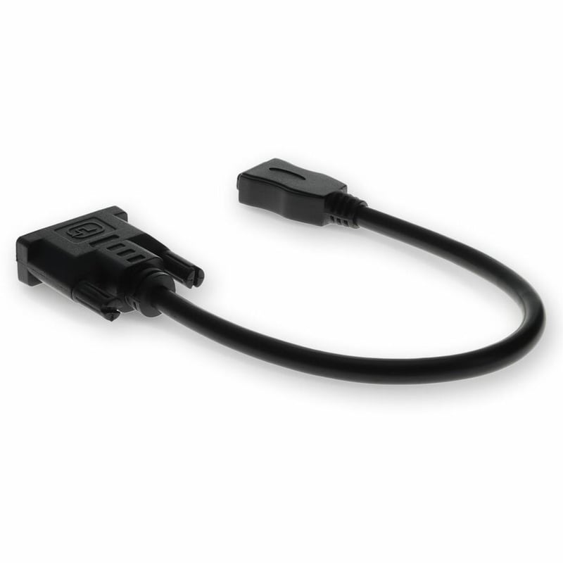 DVI-D Dual Link (24+1 pin) Male to HDMI 1.3 Female Black Adapter For Resolution Up to 2560x1600 (WQXGA) - Thumbnail 3