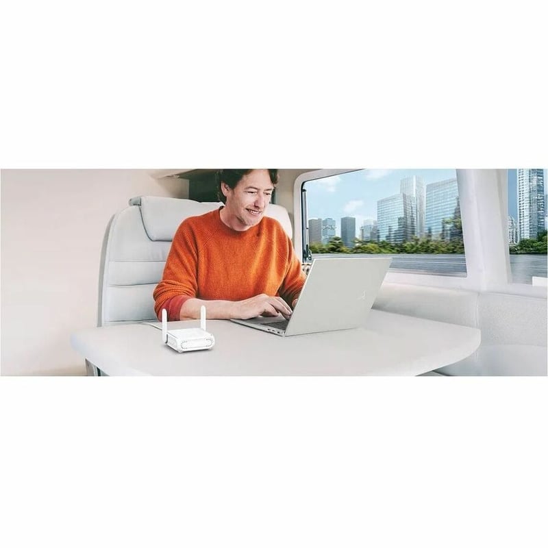 ASUS RT-BE58 GO DUAL-BAND WIFI7 PORTABLE TRAVEL ROUTER 3600 MBPS - Thumbnail 3