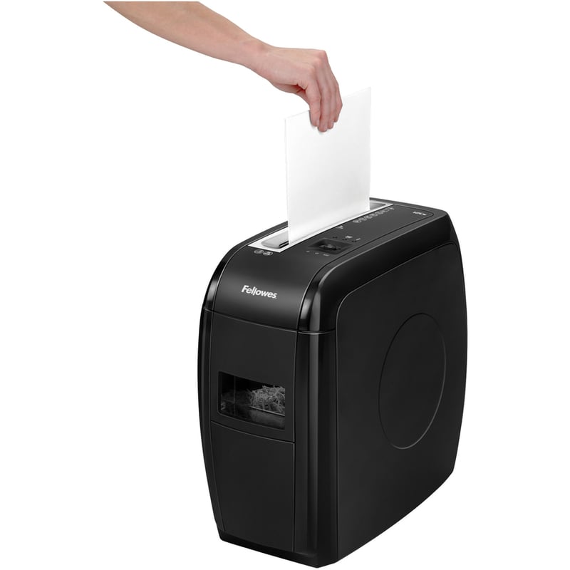 Fellowes Powershred 12Cs Cross-Cut Shredder - Thumbnail 3