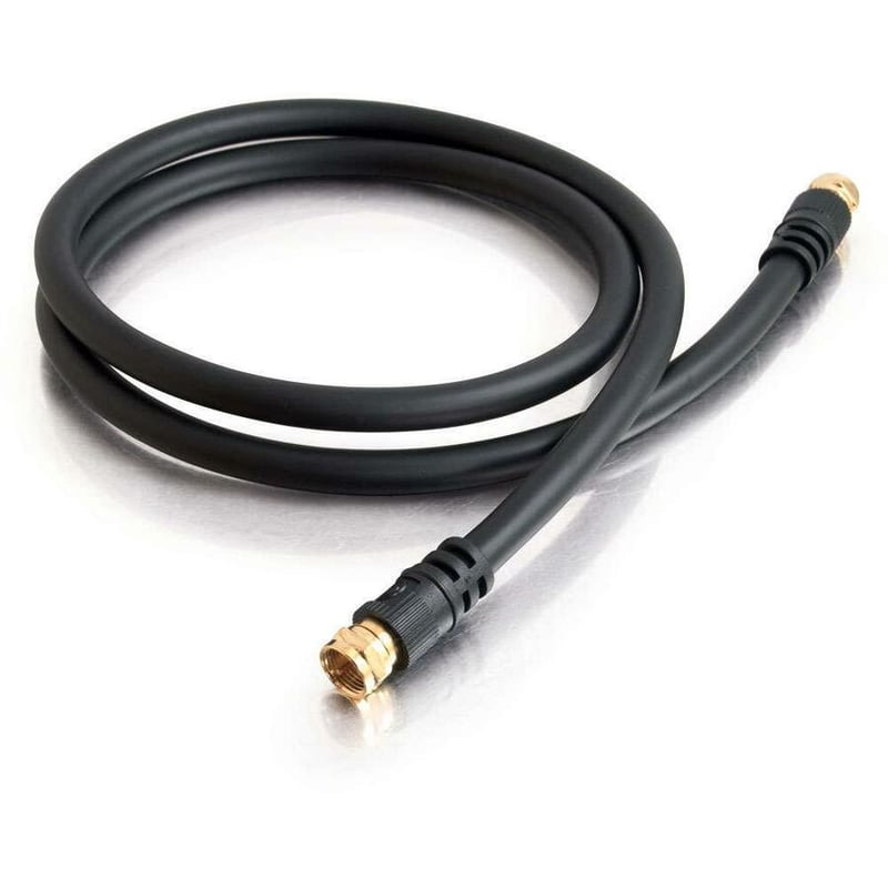 C2G 3ft Value Series F-Type RG6 Coaxial Video Cable - Thumbnail 2