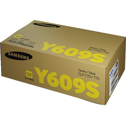 Samsung CLT-Y609S Laser Toner Cartridge - Yellow - 1 Piece