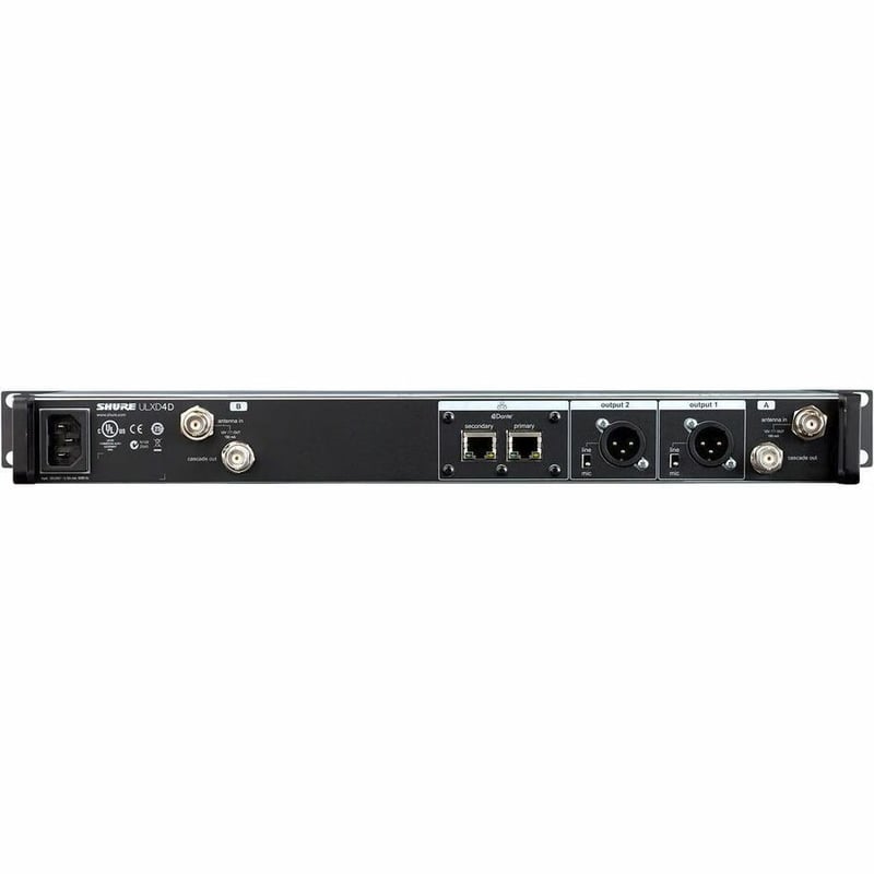 Shure ULXD4Q-GV Quad-Channel Digital Wireless Receiver - Thumbnail 2