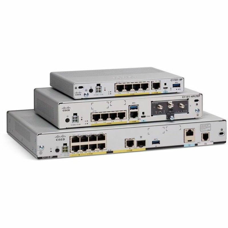 ISR1100X8P8GDUALGEROUTRPLUGGABLESMS/GPS-ZWIFI REMANUFACTURED - Thumbnail 2