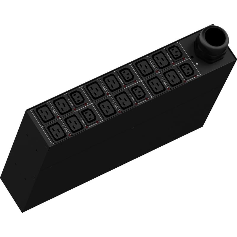 Raritan PX3-5008I2R-Q1 (6) IEC320 C13, (12) IEC320 C19 PDU - Thumbnail 1