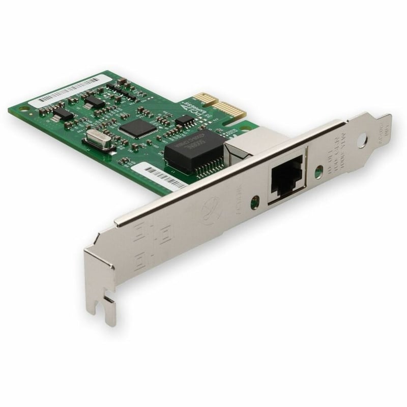 AddOn Intel I210T1 Comparable 10/100/1000Mbs Single Open RJ-45 Port 100m PCIe x4 Network Interface Card - Thumbnail 3