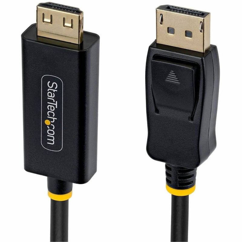 15FT DP TO HDMI CABLE - GRIPPING 4K 60HZ HDR - Thumbnail 1