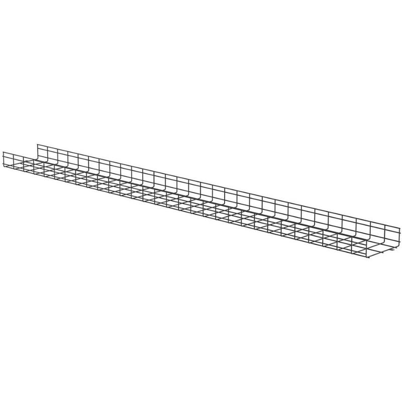 Panduit Wire Basket 4" H x 12" W, Black Powdered Coated - Thumbnail 3